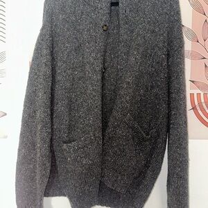 St. John's Bay Charcoal Cardigan Sweater